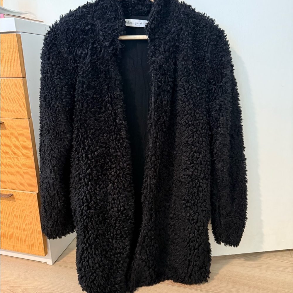 bishop + young Black‎ Teddy Jacket